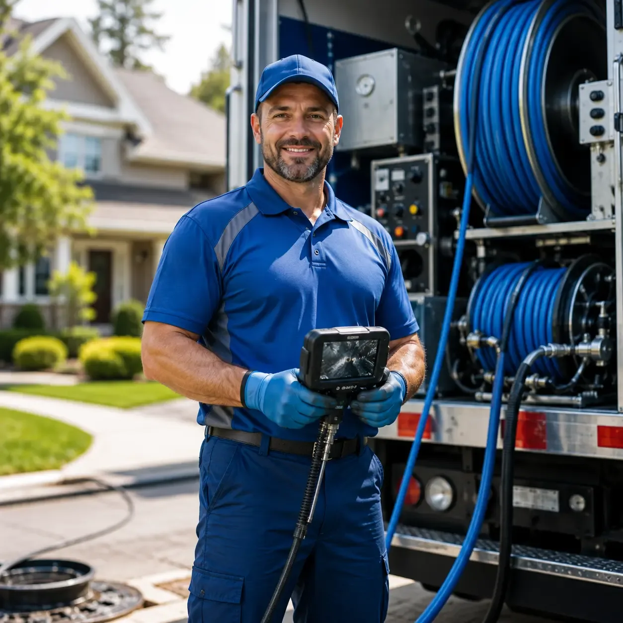Local outdoor drain cleaning specialists in Davilla, TX